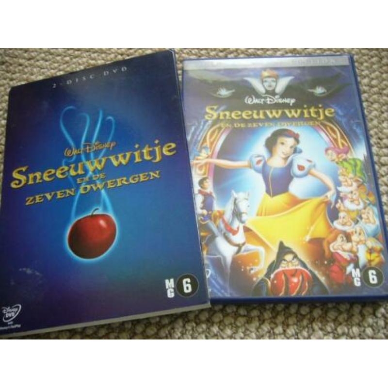 Sneeuwwitje en de zeven dwergen , van Walt Disney dvd