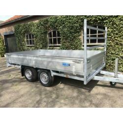 Nieuwe plateauwagen Hulco Medax-2 Voorraad ACTIEPRIJS