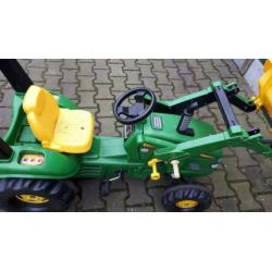 Tractor met kar . Groot model