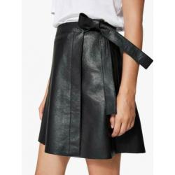 ? SELECTED FEMME ? | Zacht leren zwarte rok - als nieuw!! 38