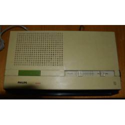 Vintage Philips Wekkerradio Rollover