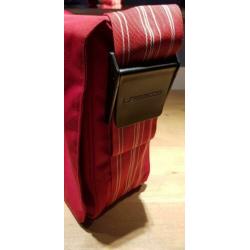 Lässig luiertas messenger bag kleur rood