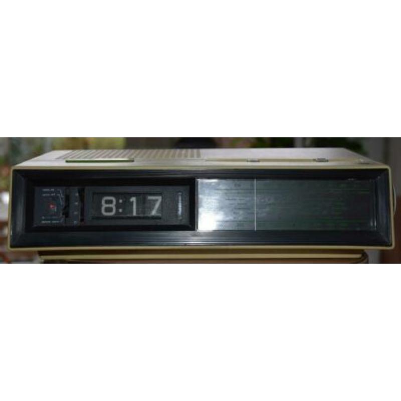Vintage Philips Wekkerradio Rollover