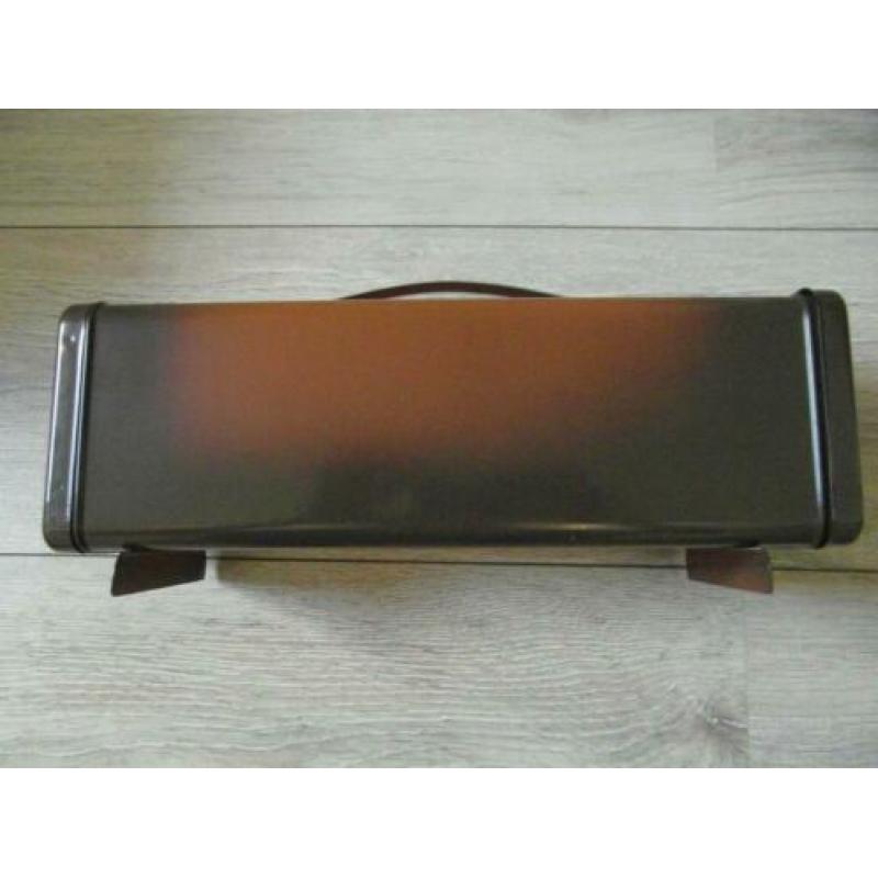 Brabantia - Ouderwets retro bruin blik - Nooit gebruikt