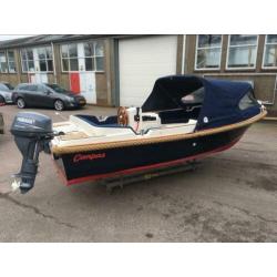 Compas 470 Sloep Yamaha 15PK Elek Viertakt Bj2006