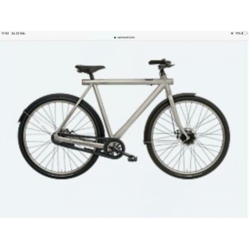 Vanmoof Electrified S, 1700 km op teller