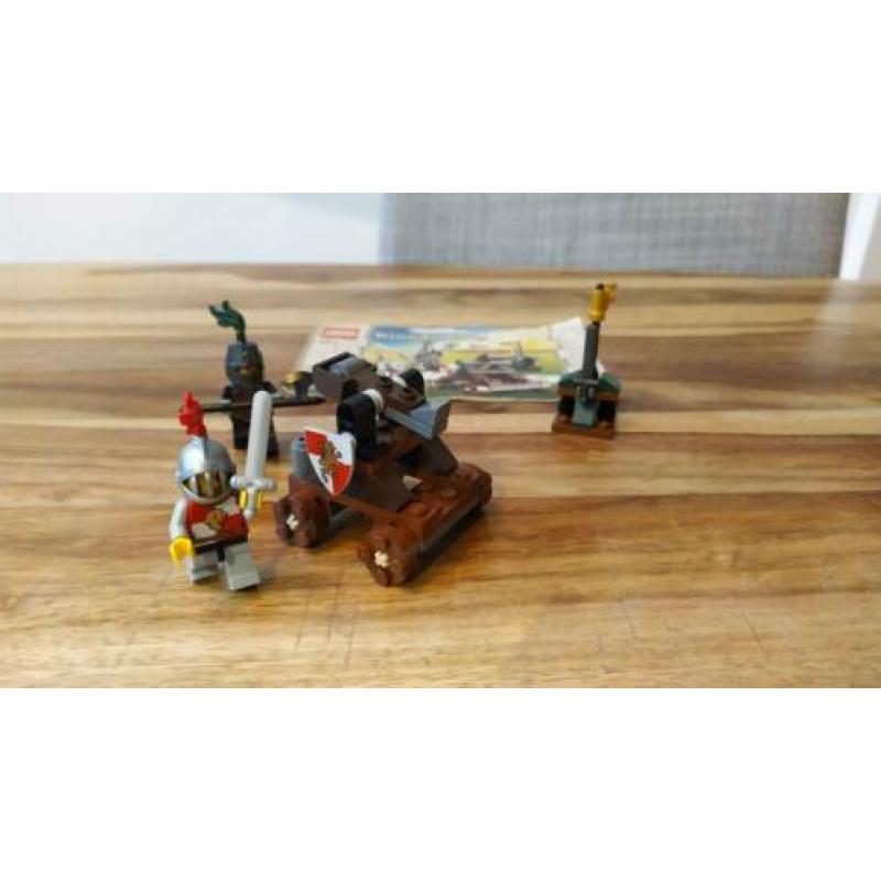 Lego Kingdoms 7950 Katapult (100% compleet)