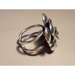 Zilveren Ring Roos Ring Sterling Ring.