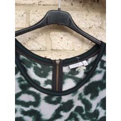 NIEUW! Hippe jurk met print, maat XL, merk Fransa