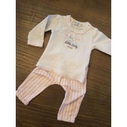 Babyset meisjeskleding merk dirkje maat 62 / 3 maanden zgan