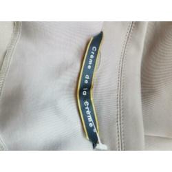 Jas13 - Beige stretch colbert van CREME DE LA CREME maat L (