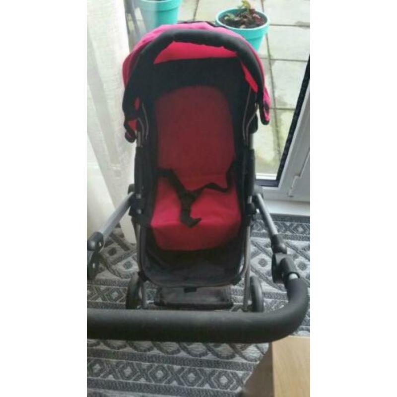 2 in 1 poppenwagen