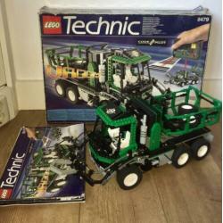 Lego Technic 8479 barcode truck
