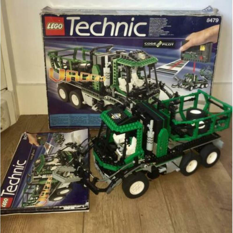 Lego Technic 8479 barcode truck