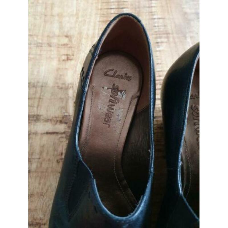 Zwarte clarks pumps maat 4.5