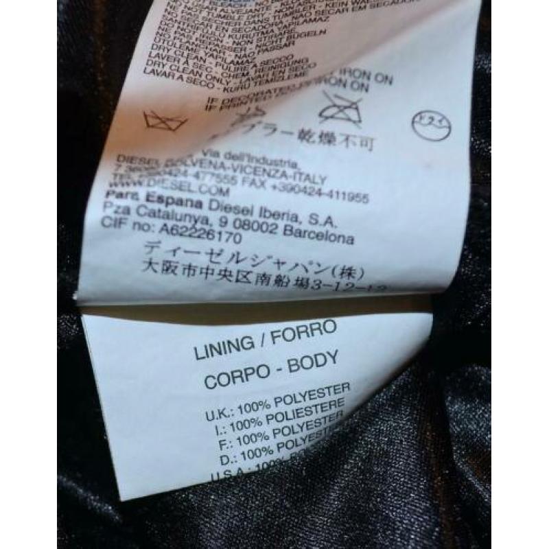 DIESEL jurk S/M oversized