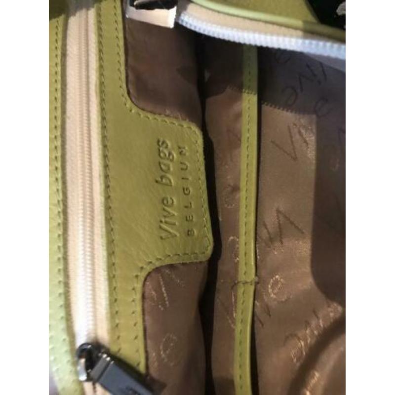 Vive bags Antwerpen leren handtas