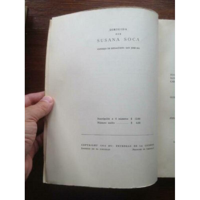 Soca "Entregas de la Licorne" no. 4 Agosto 1954 Montevideo