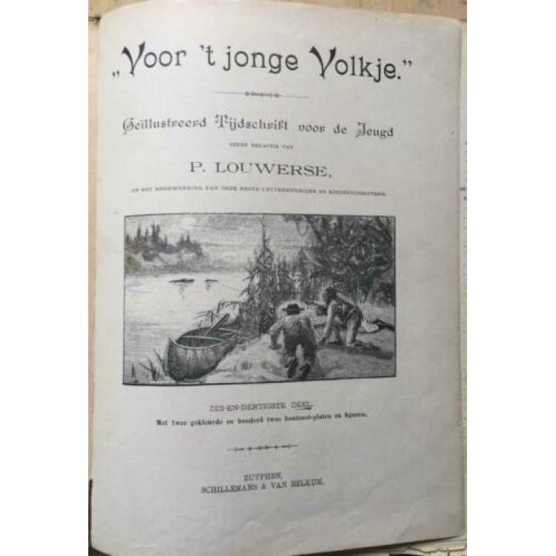 oude kinderboekjes voor 't jonge volkje