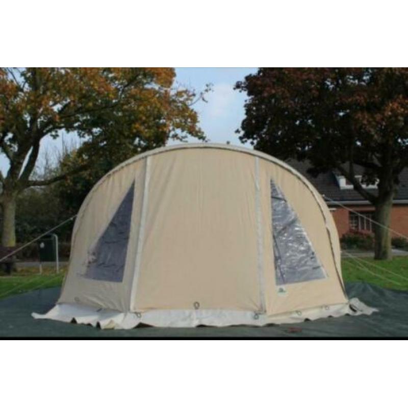 Karsten tent 300 beige uitstekende staat