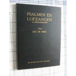 Psalmen en Lofzangen in Cijferakkoorden door Joh. de Heer