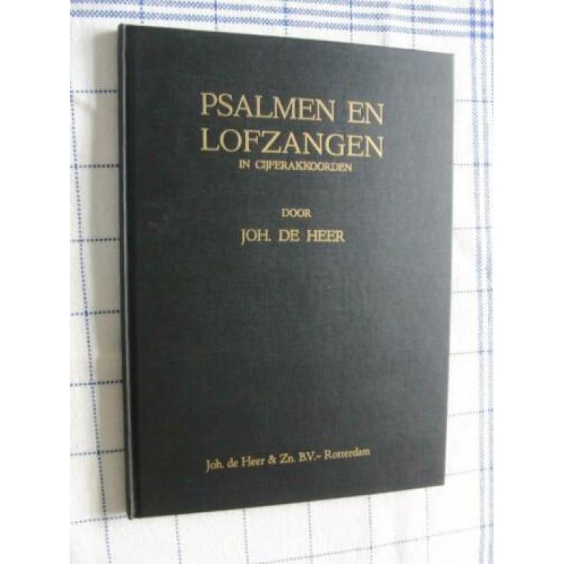Psalmen en Lofzangen in Cijferakkoorden door Joh. de Heer