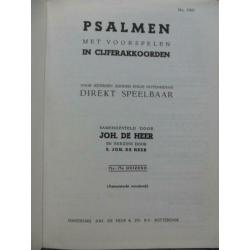 Psalmen en Lofzangen in Cijferakkoorden door Joh. de Heer