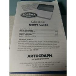 Globox embossing lichtbak in nette staat
