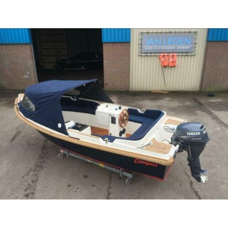 Compas 470 Sloep Yamaha 15PK Elek Viertakt Bj2006