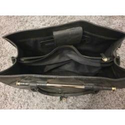 Grote zwarte shopper handtas