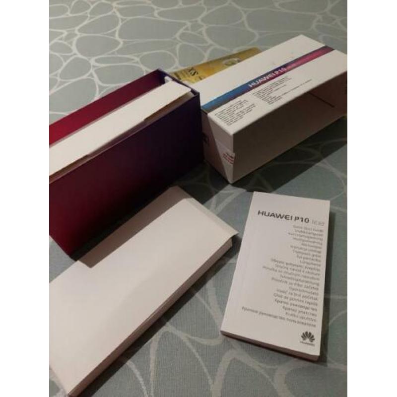 Huawei P10 Lite (met doos) incl hoesje en screenprotector