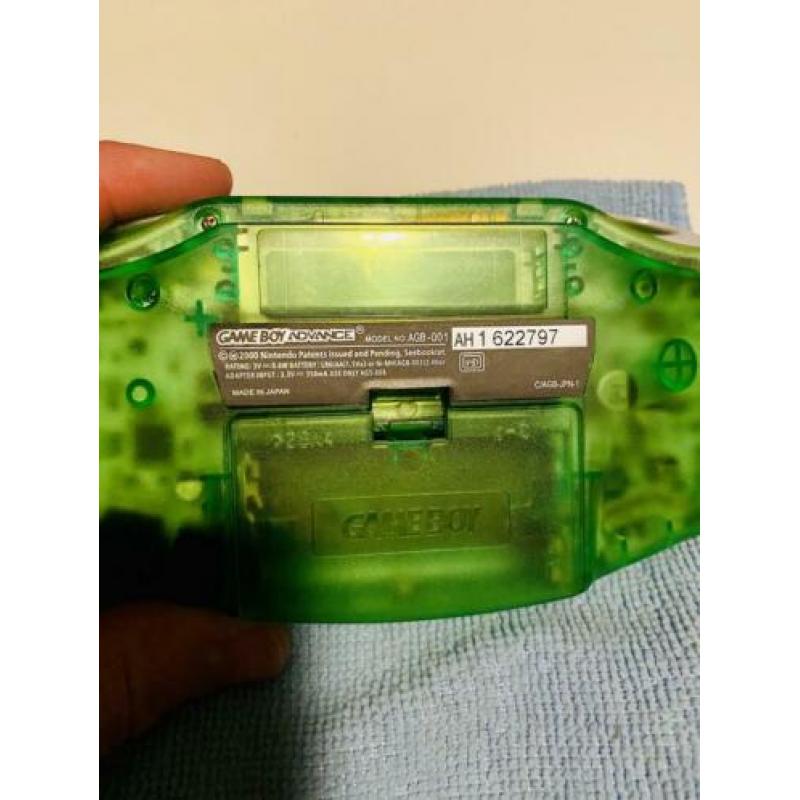Groene Nintendo Gameboy advance
