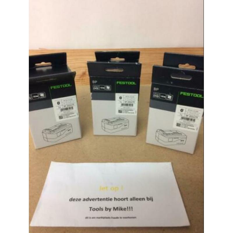 Festool accu 5,2 ah Bluetooth nieuw
