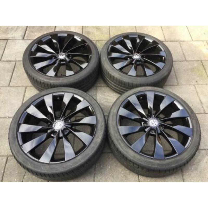 ? 18” Vw Interlagos Passat, Cc, Scirocco Velgen met Banden