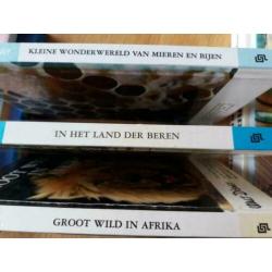 Walt Disney boekjes over de natuur 3 stuks