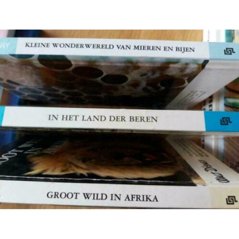 Walt Disney boekjes over de natuur 3 stuks
