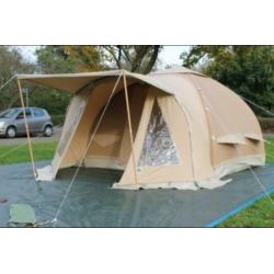 Karsten tent 300 beige uitstekende staat