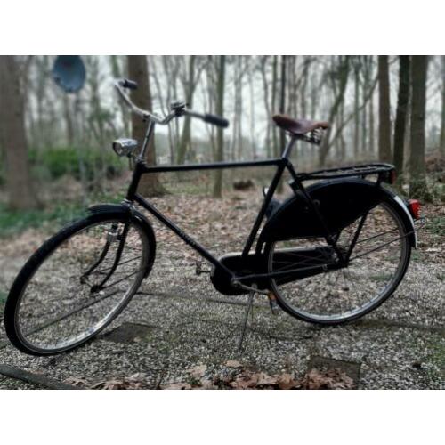 Toffe opa fiets met origineel Brookszadel