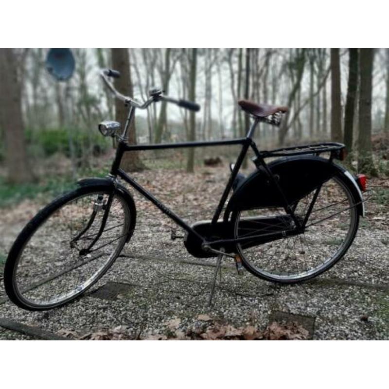 Toffe opa fiets met origineel Brookszadel