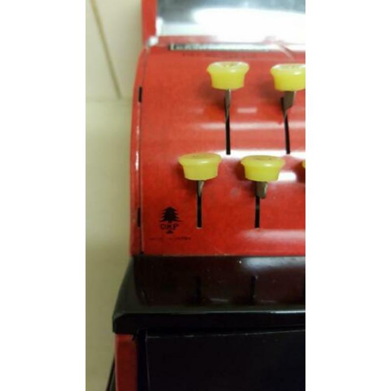 'Blikken Kassa Linemar 1960 Asten Cash Register OKP Japan