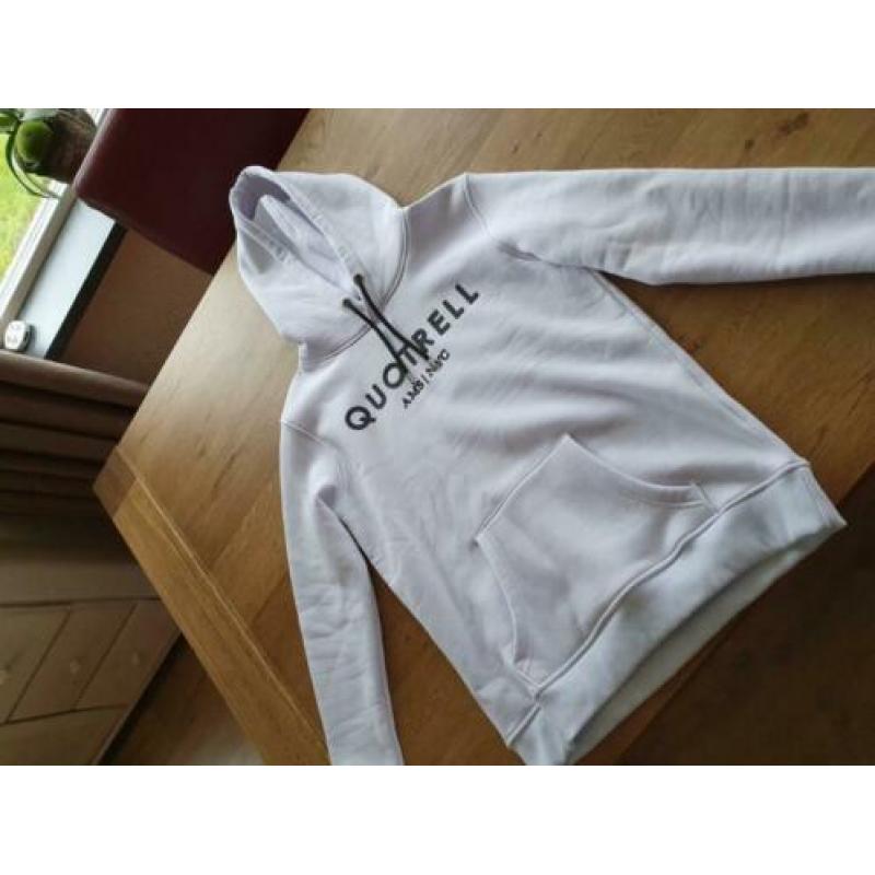 Quotrell hoodie wit maat m nieuw