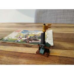 Lego Kingdoms 7950 Katapult (100% compleet)