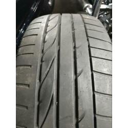 1x Bridgestone Potenza 195 45 16 band