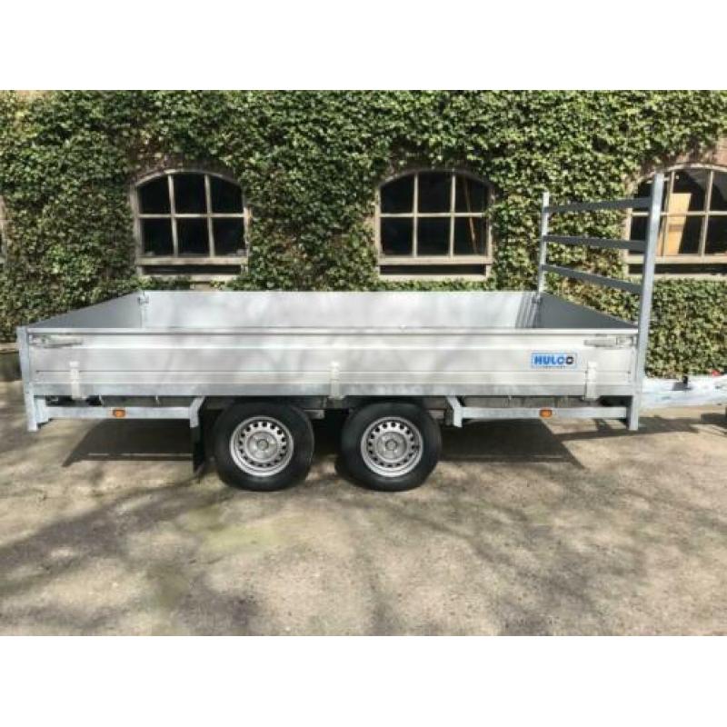 Nieuwe plateauwagen Hulco Medax-2 Voorraad ACTIEPRIJS