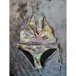 Diesel bikini camouflage/leger, groen