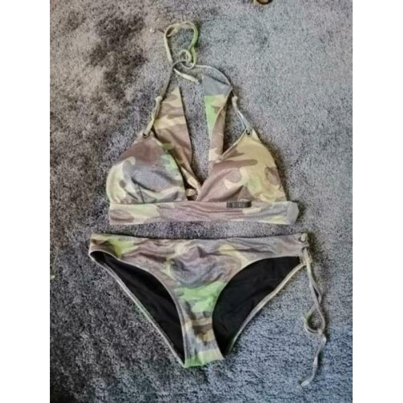 Diesel bikini camouflage/leger, groen
