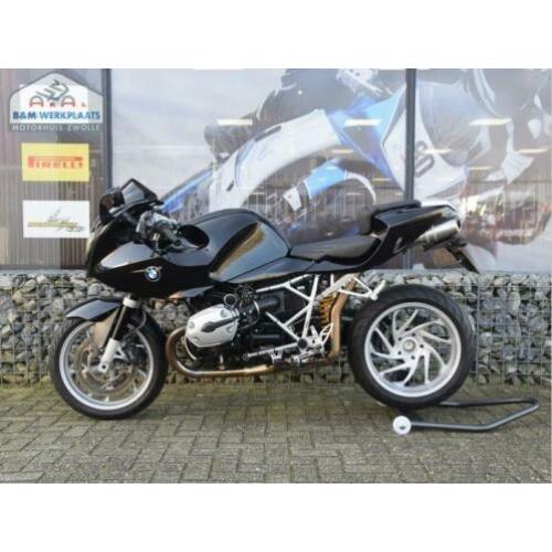BMW R1200S 2006. Zard uitlaat, &Ouml;hlins