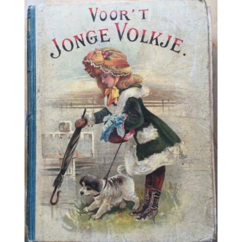 oude kinderboekjes voor 't jonge volkje
