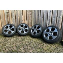 Velgen 17 inch Volkswagen Polo 6R GTI met Winterbanden