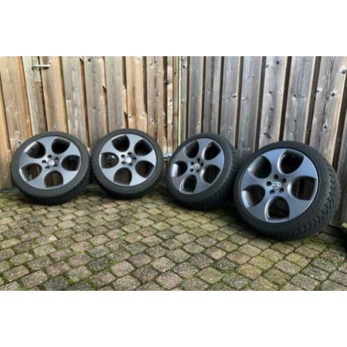 Velgen 17 inch Volkswagen Polo 6R GTI met Winterbanden